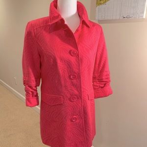 Musette Jacket Size 6 - Pink Print